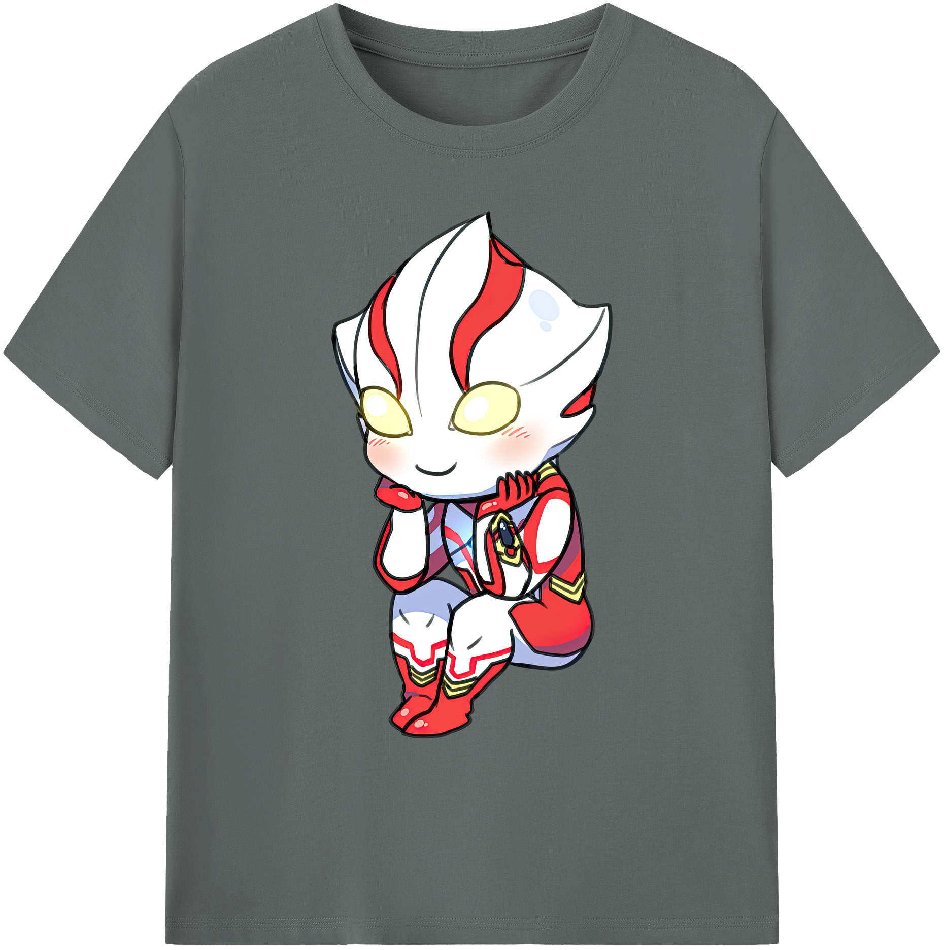 （画像用） ウルトラマン Ultraman 綿100％ メンズ半袖Tシャツ｜肌触りやわらか＆通気性